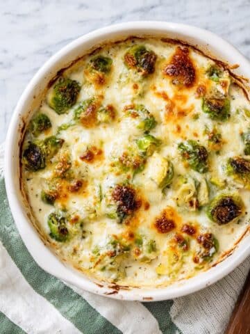 Creamy Brussels Sprouts Bake Recipe