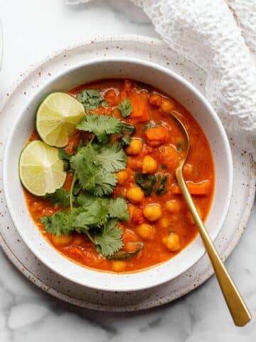 Creamy Coconut Chickpea Curry Recipe