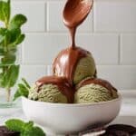 Mint Cookie Creami with Chocolate Shell Recipe