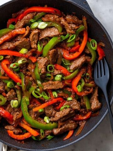 30-Minute Pepper Steak Stir Fry Recipe