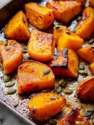 Cinnamon Roasted Butternut Squash Recipe