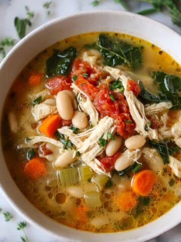 Hearty Chicken Tuscan Soup Recipe