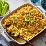 High Protein Buffalo Chicken Mac and Cheese Recipe