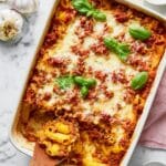 Baked Ziti with Ground Beef and Ricotta Recipe