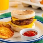 Copycat McDonald's Sausage and Egg McMuffin Recipe