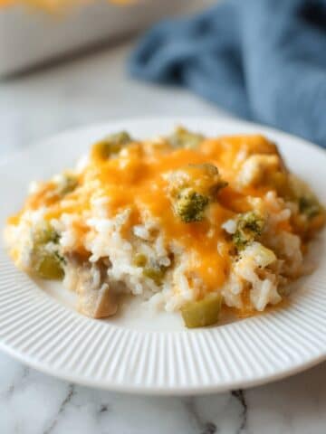 Cheesy Chicken Broccoli Rice Casserole Recipe