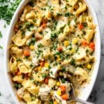 Baked Tortellini with Chicken (Dump-and-Bake) Recipe
