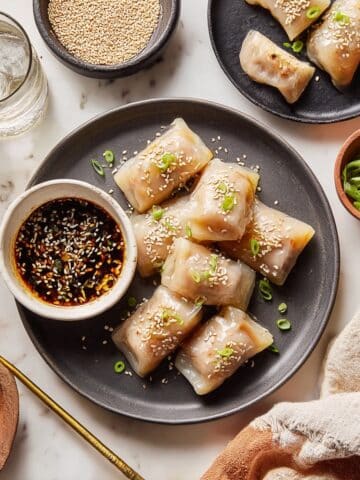 Air Fryer Salmon Rice Paper Wraps Recipe