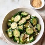 Smashed Cucumber Salad with Feta, Mint, and Sumac Recipe