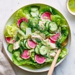 Green Goddess Caesar Salad with Chicken Recipe