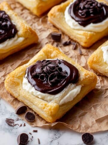 Chocolate Cream Cheese Danish Recipe