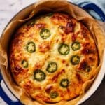 No Knead Jalapeño Cheddar Bread Recipe