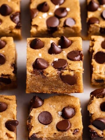 Chickpea Blondies with Chocolate Chips Recipe
