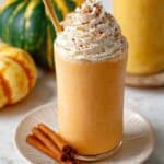 Creamy Pumpkin Smoothie with Banana and Spiced Vanilla Recipe