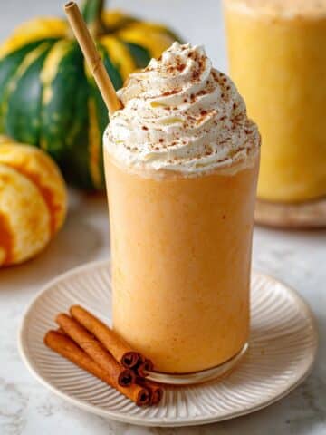 Creamy Pumpkin Smoothie with Banana and Spiced Vanilla Recipe