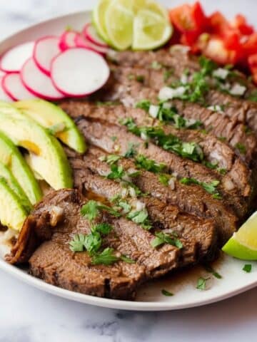 Easy Instant Pot Carne Asada Tacos Recipe