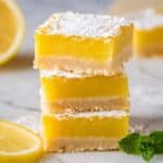 Gluten Free Lemon Bars Recipe